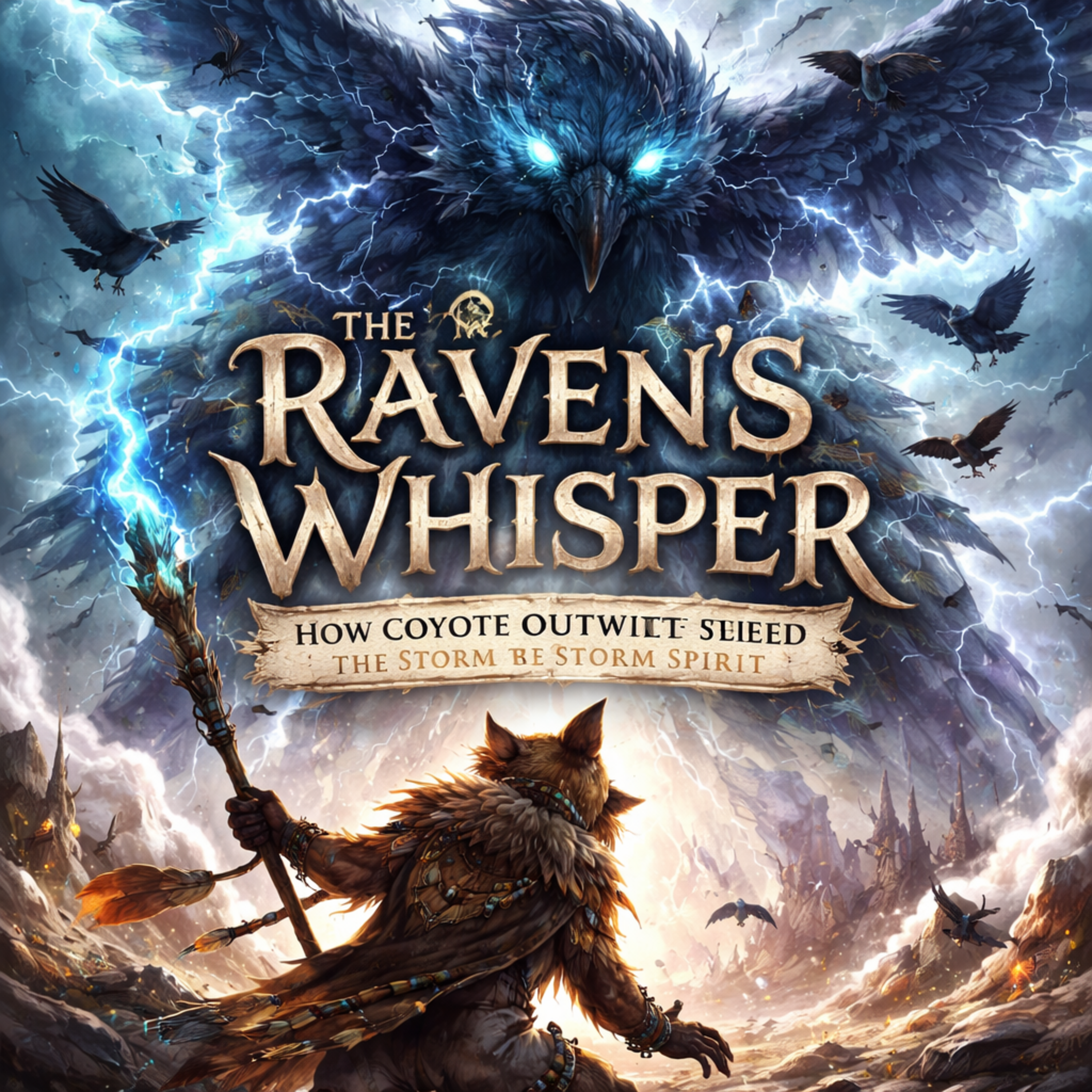 The Raven’s Whisper: How Coyote Outwitted the Storm Spirit