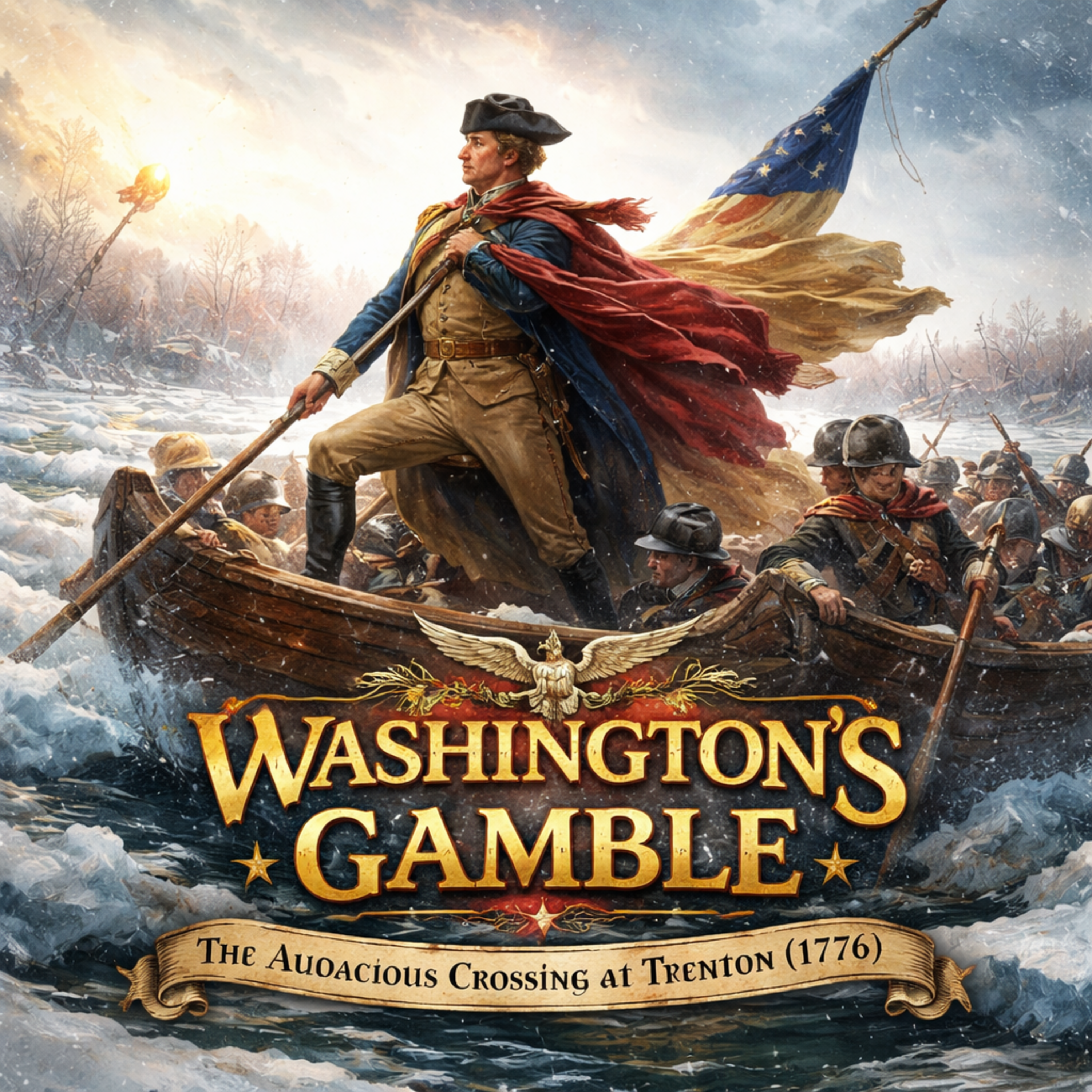 Washington's Gamble: The Audacious Crossing at Trenton (1776)