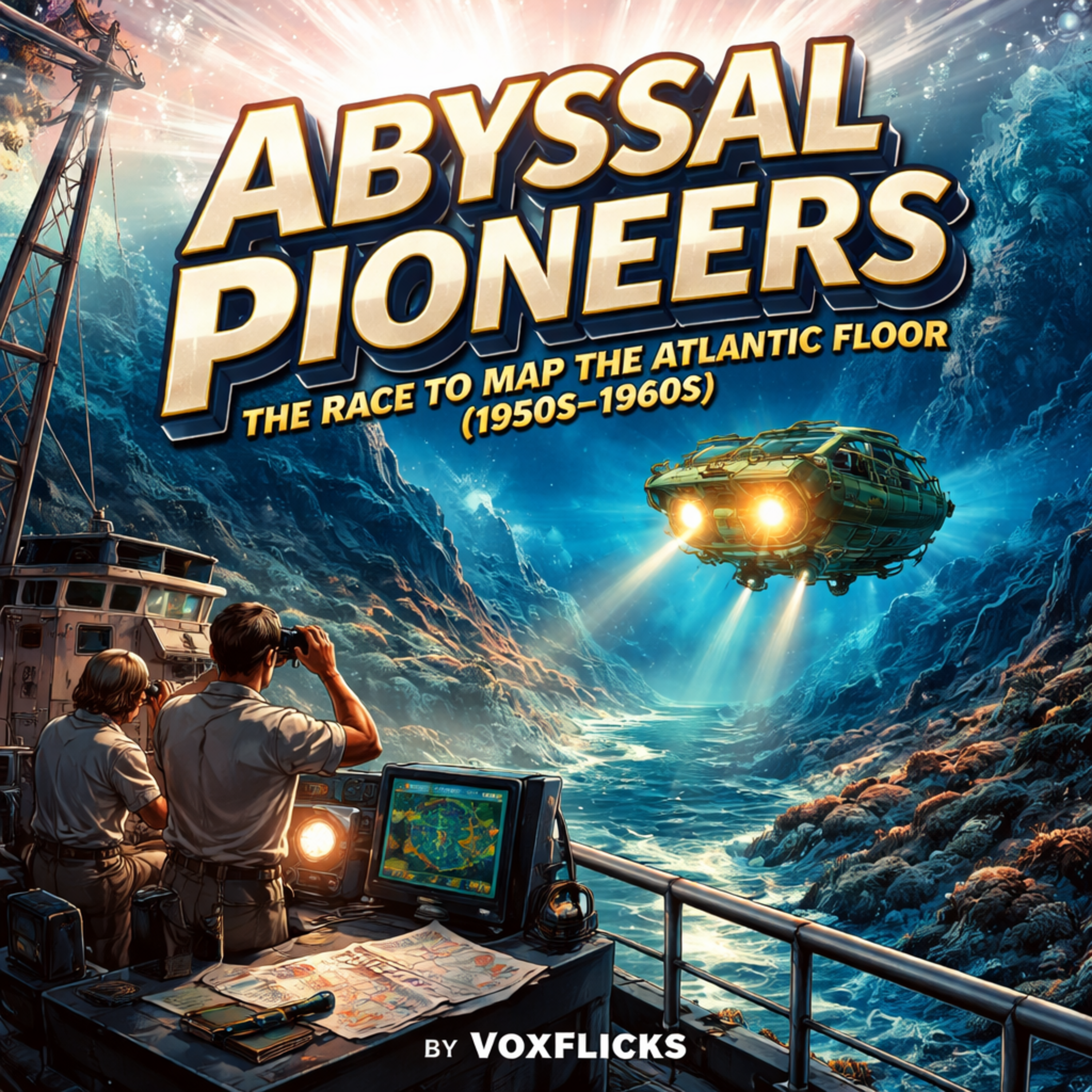 Abyssal Pioneers: The Race to Map the Atlantic Floor (1950s-1960s)