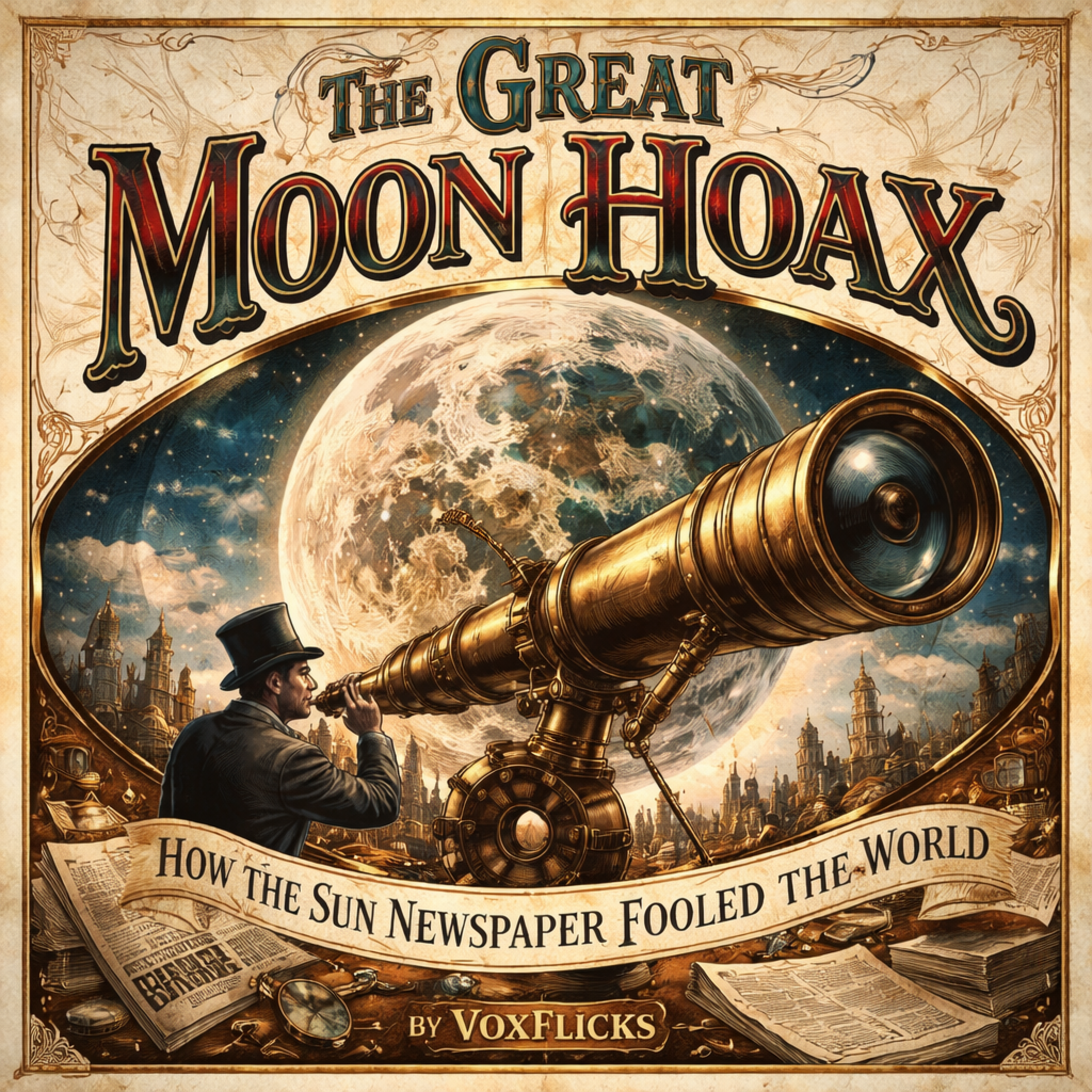 The Great Moon Hoax: How the Sun Newspaper Fooled the World