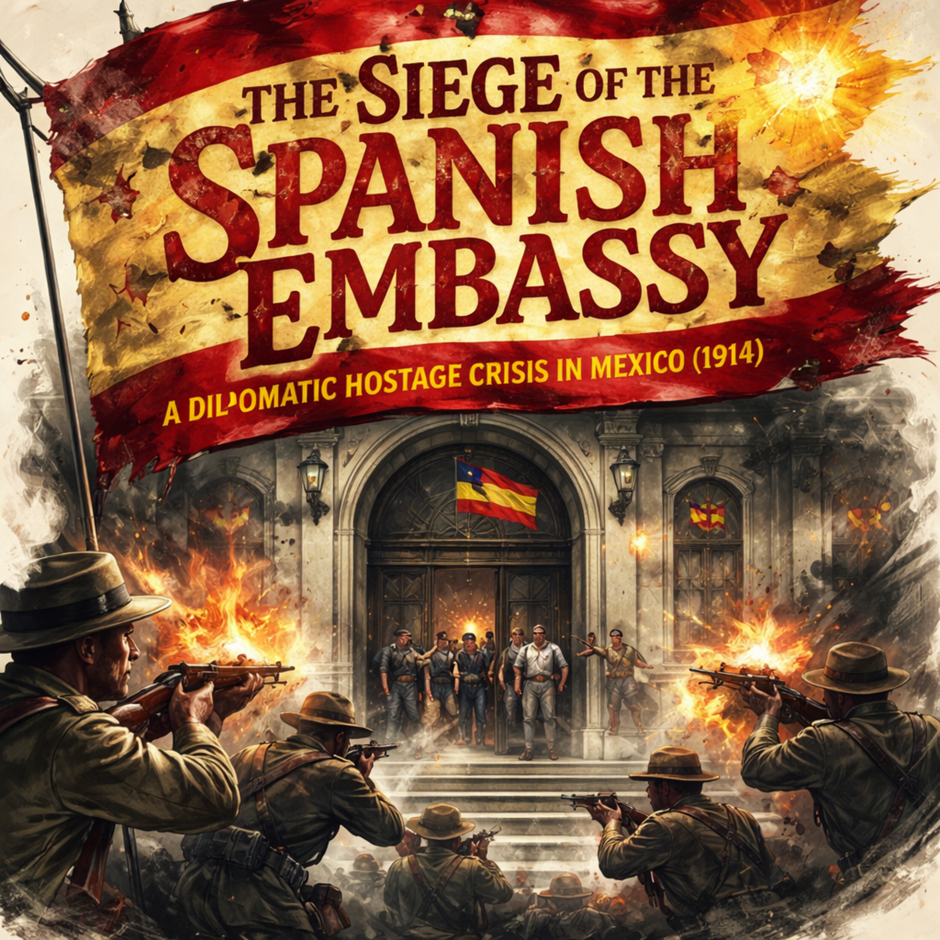 The Siege of the Spanish Embassy: A Diplomatic Hostage Crisis in Mexico (1914)