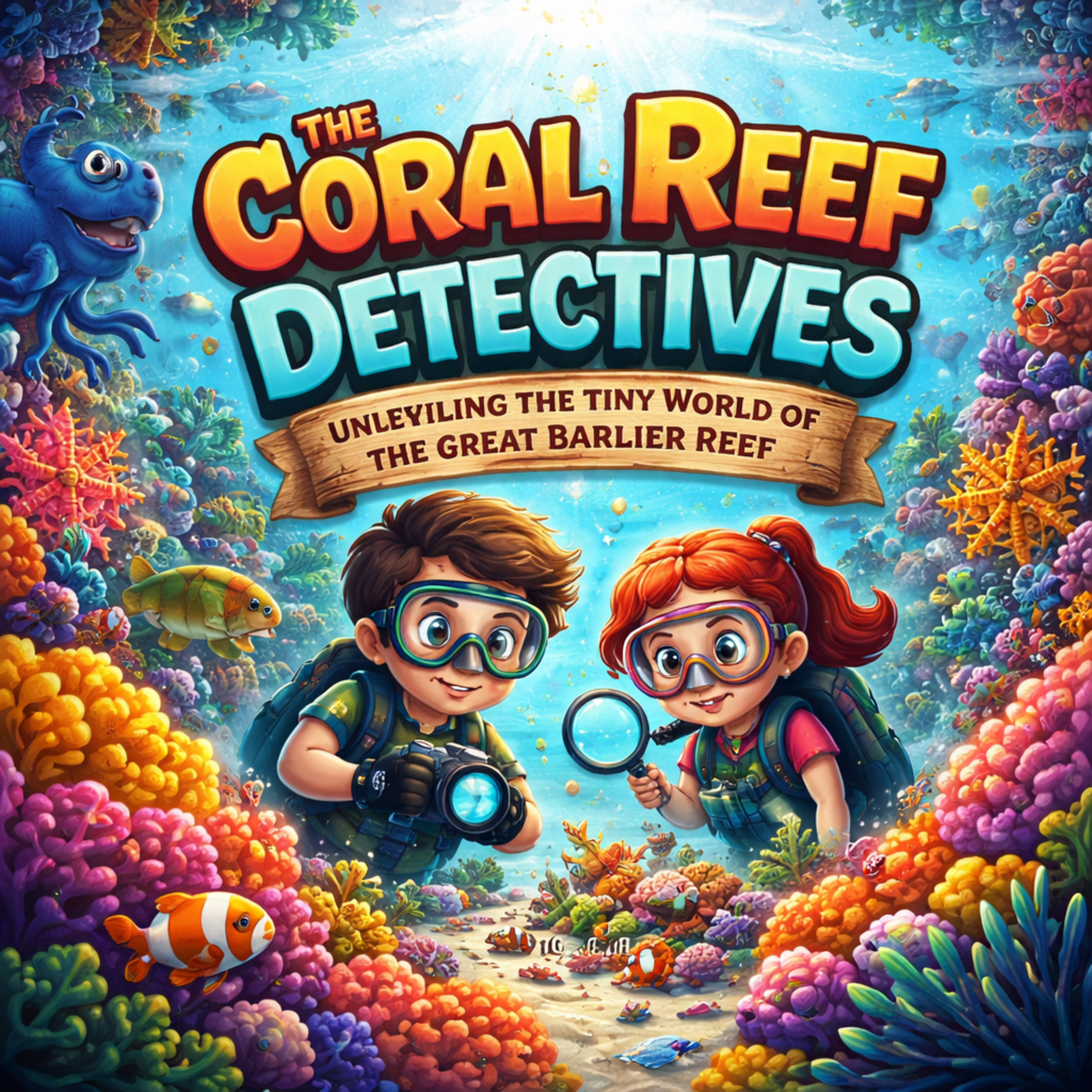 The Coral Reef Detectives: Unveiling the Tiny World of the Great Barrier Reef
