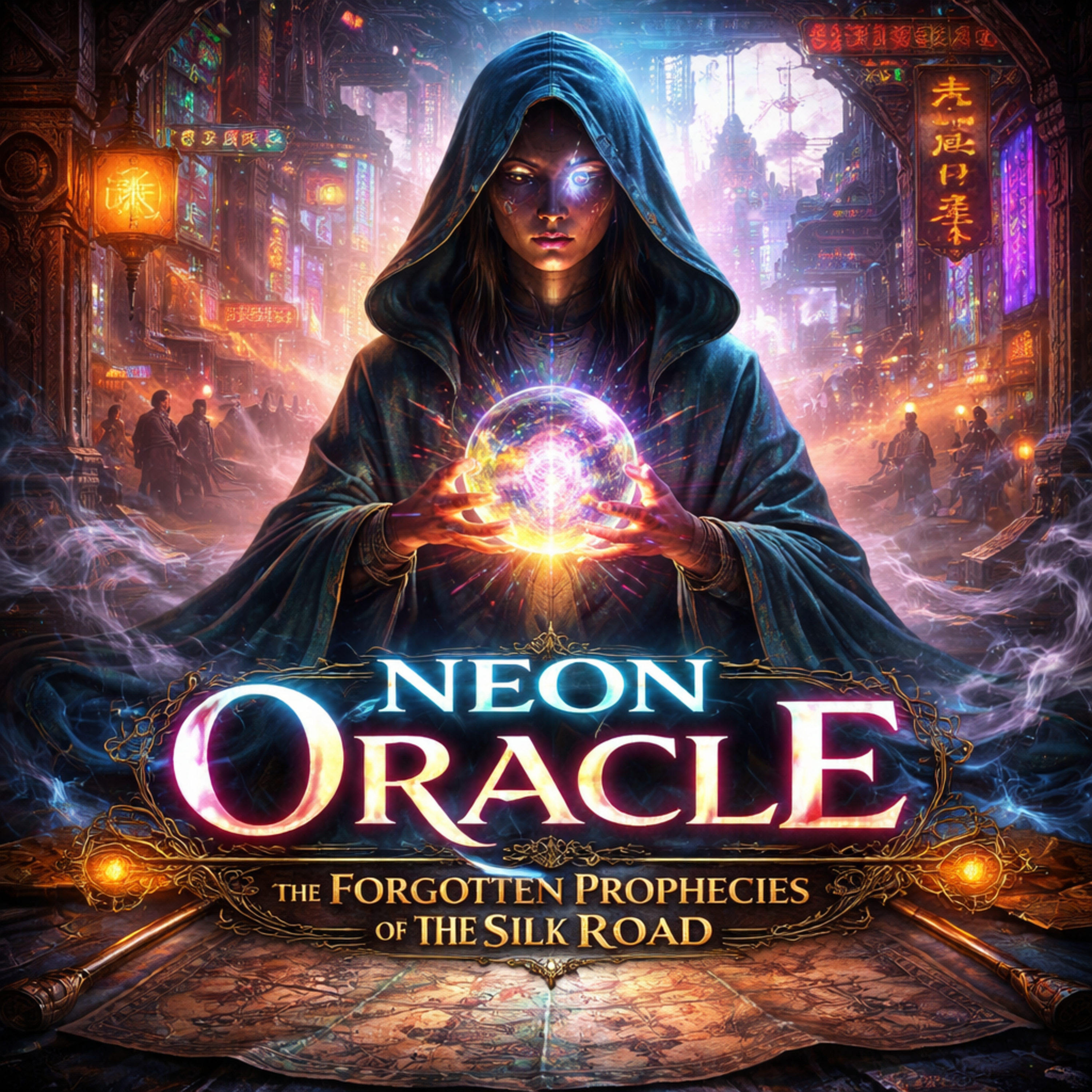 Neon Oracle: The Forgotten Prophecies of the Silk Road